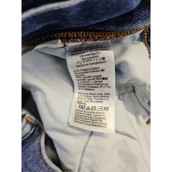 J. Crew Womens Jeans High Rise Classic Vintage Sz 31P Blue Denim Stretch - Picture 5 of 9